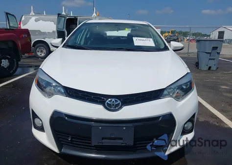 2015 Toyota Corolla S из США, поврежденный, VIN 5YFBURHE5FP256943